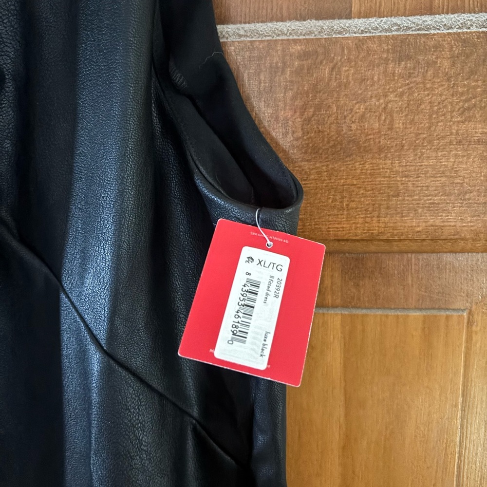 Black Leather Dress